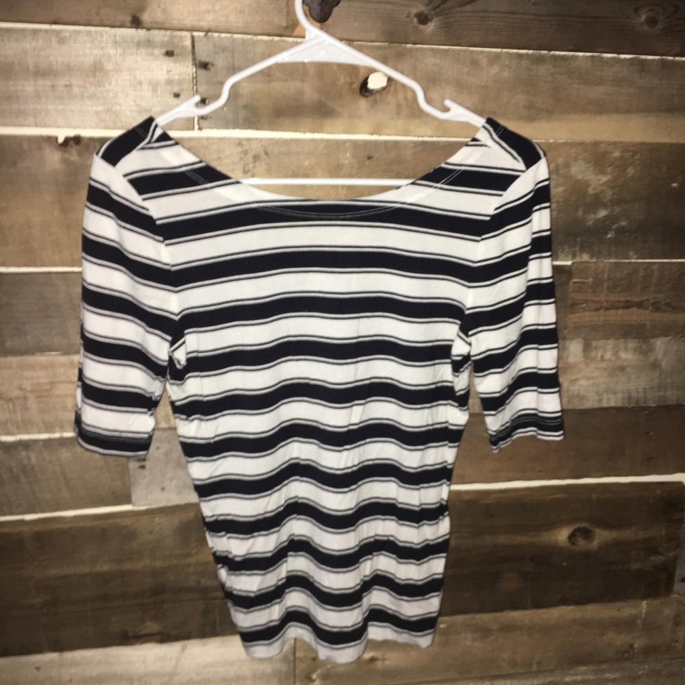 Back scoop neck ballet top